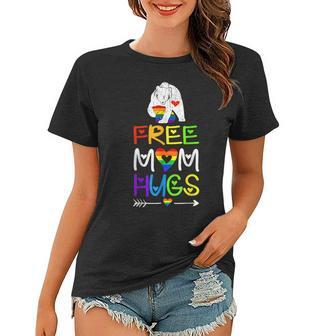 Lgbtq Pride Mama Bear Free Mom Hugs Women T-shirt | Mazezy