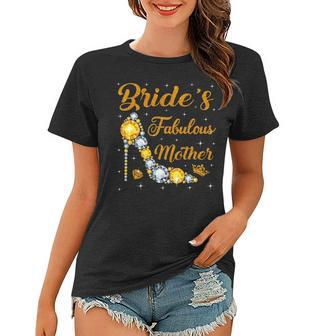 Light Gems Brides Fabulous Mother Happy Marry Day Vintage Women T-shirt - Seseable
