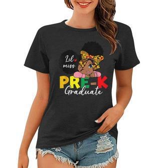 Lil Miss Prek Graduation Kente Black Girl Kid Toddlers Women T-shirt - Thegiftio UK