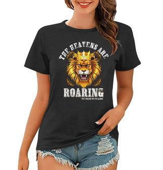 Lion Christian Quote Religious Saying Bible Verse Women T-shirt - Seseable