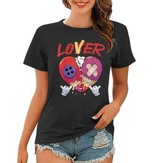 Loser Lover Drip Heart Sarcastic Creepy Scary Funny Women T-shirt | Mazezy