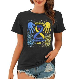 Love World Down Syndrome Awareness Day Love Women T-shirt - Seseable