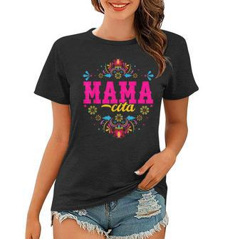 Mamacita First Fiesta Birthday For Women - Cactus Sombrero Women T-shirt | Mazezy