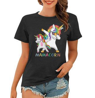 Mamacorn Unicorn Dabbing Costume Mom For Mothers Day Women T-shirt - Seseable