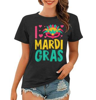 Mardi Gras Yall Celebrating Party L Love Mardi Gras Women T-shirt - Seseable