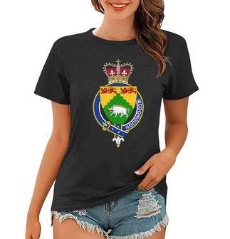 Mcdonough Coat Of Arms Family Crest Women T-shirt - Seseable
