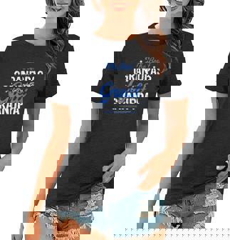 Mens Best Grandpas Get Promoted To Great Grandpa Fathers Day Women T-shirt - Thegiftio