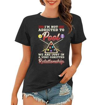 Mens Billiards T Shirt Gift Pool Snooker Players Fathers Day Women T-shirt | Mazezy