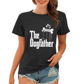 Mens The Dogfather Shirt Dad Dog Tshirt Funny Fathers Day Tee Tshirt Women T-shirt - Monsterry AU