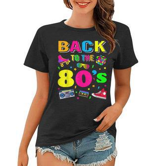 Mens Womens Kids Vintage Retro Back To 80S Graphic Design Women T-shirt | Mazezy