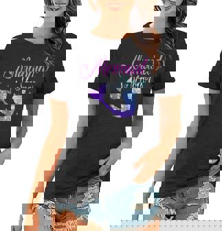 Mermaid Of Honor Maid Bridesmaid Tshirt Mothers Day Gift Women T-shirt | Mazezy