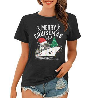 Merry Cruisemas Funny Cruise Ship Family Christmas Gift Women T-shirt - Thegiftio UK