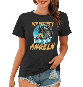 Mir Reichts Ich Geh Angeln Angel Angler Fischen Geschenk Frauen Tshirt - Seseable