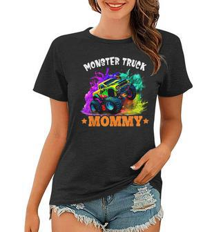 Monster Truck Mommy Splash Coloring Truck Funny Mothers Day Women T-shirt - Thegiftio UK