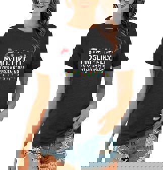 Most Likely To Offer Santa A Beer Funny Christmas Women T-shirt - Monsterry