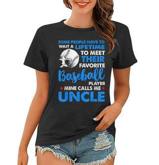 My Favorite Baseball Player Calls Me Uncle Gift For Mens Women T-shirt | Mazezy