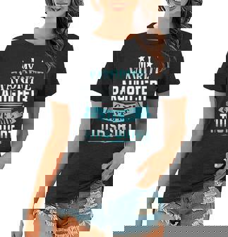 My Favorite Daughter Gave Me This Father Day Women T-shirt | Mazezy