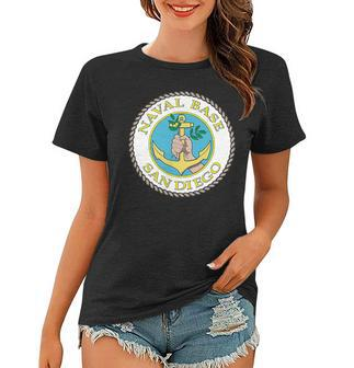 Naval Base San Diego Women T-shirt | Mazezy