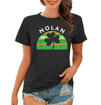 Nolan Irish Family Name Women T-shirt - Seseable