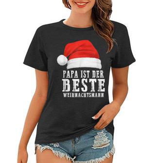 Papa Claus Merry Christmas Santa Mütze Frauen Tshirt - Seseable