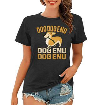 Passover Seder Dayenu Corgi Dog Pun T Shirt Women T-shirt | Mazezy