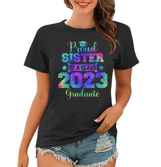 Proud Sister Senior Class Of 2023 School Graduate Family Women T-shirt | Mazezy AU