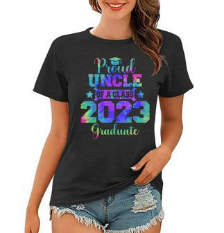 Proud Uncle Senior Class Of 2023 School Graduate Family Women T-shirt | Mazezy UK