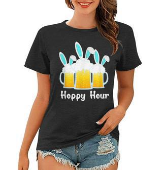 Punny Easter Happy Bunny Beer Drinking Top Men Women Women T-shirt | Mazezy