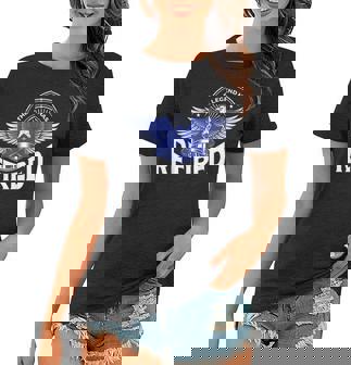 Retired Police Officer Pensioner Arrested Inspector Women T-shirt | Mazezy