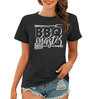 Retro Bbq Grill Master Vintage Fun Barbecue Grill Grill Frauen Tshirt - Seseable