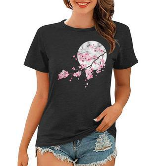 Sakura Cherry Blossom Japans Favorite Flower Funny Women T-shirt - Seseable