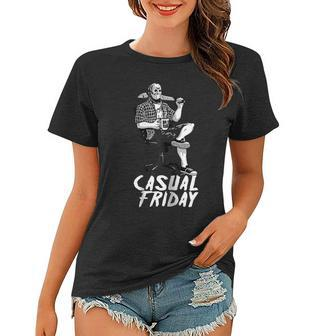 ShirtWoot Casual Friday The 13Th Women T-shirt | Mazezy
