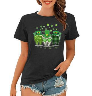 St Patricks Day 2021 Cute Plaid Tooth Dental Assistant Gift Women T-shirt - Seseable