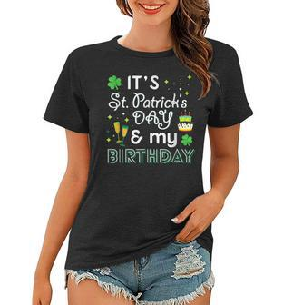 St Patricks Day Birthday 21St 50Th Funny Saint Paddys Women T-shirt - Seseable