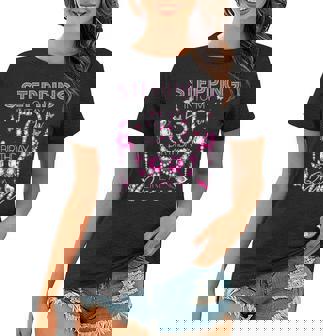 Stepping Into My 50Th Birthday Like A Queen Birthday Boss Women T-shirt - Thegiftio UK