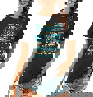 Super Sexy Wife Awesome Grumpy Old Camping Man Camper Camp Women T-shirt | Mazezy