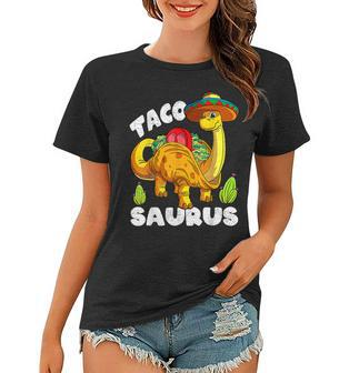 Tacosaurus Taco Dinosaur Funny Dino Cinco De Mayo Mexican Women T-shirt - Thegiftio UK