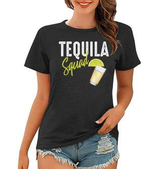 Tequila Squad | Cute Margarita Fan Funny Cinco De Mayo Gift Women T-shirt | Mazezy