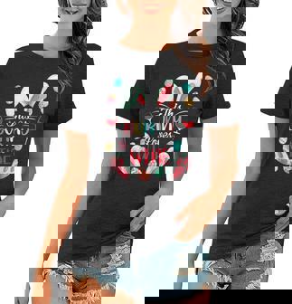 This Bunny Loves Wine Happy Easter Alcohol Drinking Party Women T-shirt | Mazezy