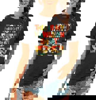 This Is My Hawaiian Tropical Luau Costume Party Hawaii Women T-shirt | Mazezy