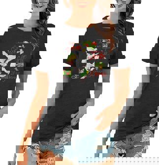 Two Turtle Doves 12 Days Of Christmas Song Coral Rhyme Xmas Women T-shirt | Mazezy