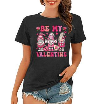 Valentines Day Gnome Be My Valentines Couple Gnome Heart Women T-shirt | Seseable CA