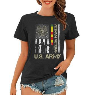 Vietnam Veteran American Flag Veteran For Men Women Women T-shirt - Seseable