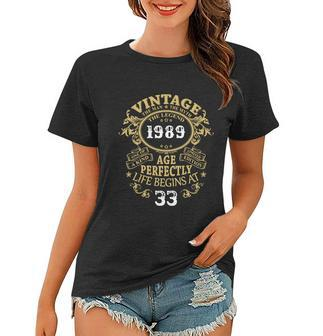 Vintage 33 The Man Myth Legend V2 Women T-shirt - Monsterry CA