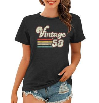 Vintage 70Th Birthday 1953 Retro 70 Th Years Old Bday Men Women T-shirt | Mazezy