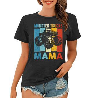 Vintage Monster Truck Monster Truck Mama Retro Women T-shirt - Seseable