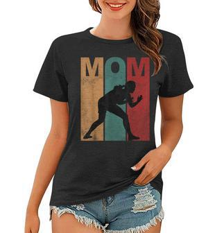 Vintage Wrestling Mom Silhouette Mommy Mothers Day Women T-shirt - Thegiftio UK
