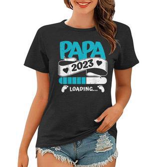 Werdender Papa 2023 Frauen Tshirt, Ankündigung Vaterschaft Tee - Seseable