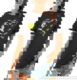 Womens Love Pickleball - Cute Pickleball Match I Love Pickleball Women T-shirt | Mazezy