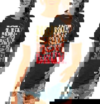 Womens Mama Mommy Mom Bruh Mothers Day - Retro Mom Bruh Women T-shirt | Mazezy